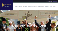 Desktop Screenshot of destinationeuroperacing.com